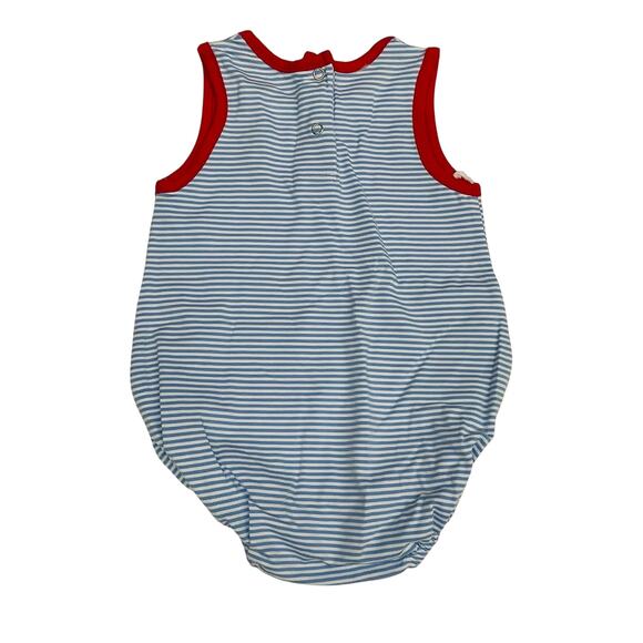 NWT Itsy Bitsy 9M American Flag Bubble Romper - Picture 2 of 3